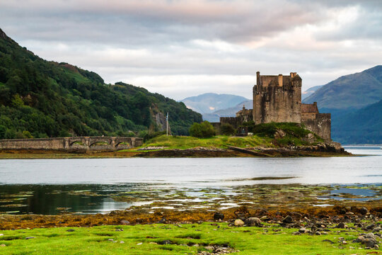 Eilean Donan Castle, Loch Duid, Highlands, Scotland, United Kingdom