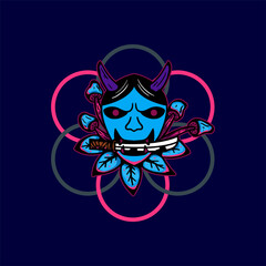 mask flowers elements with sacred geometric shapes,suitable for the design of t-shirts, posters, cellphone casings etc.