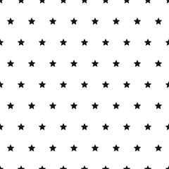 Vector seamless star pattern, star background.