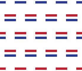 Netherlands   flag seamless pattern.  Netherlands   flag texture vector 
