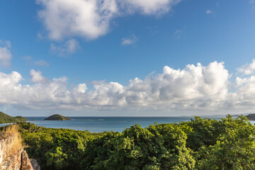 Ocean view in Trinite, Martinique, France
