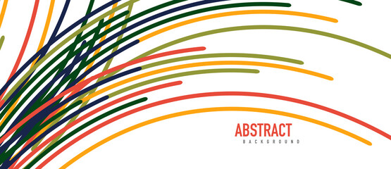 Аbstract moving colorful lines vector backgrounds for cover, placard, poster, banner or flyer