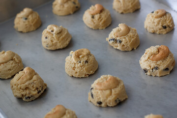 Delicious cookie background image