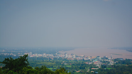 misty morning on the river