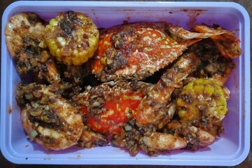 roasted chicken with vegetables