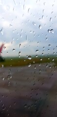 rain on the window