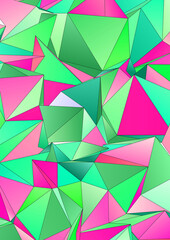 Abstract Low-Poly background. triangulated texture. Design 3d. Polygonal geometrical pattern. Triangular modern style