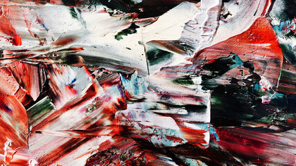 Colorful abstract background wallpaper. Modern motif visual art.  Mixtures of oil paint. Trendy...