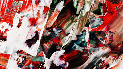 Colorful abstract background wallpaper. Modern motif visual art.  Mixtures of oil paint. Trendy...