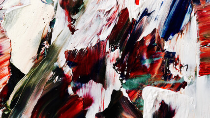 Colorful abstract background wallpaper. Modern motif visual art.  Mixtures of oil paint. Trendy...