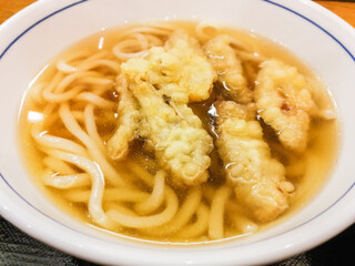 博多のゴボウ天うどん