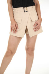 women skirt shoot in studio