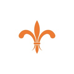 fleur de lis icon vector illustration design © sangidan