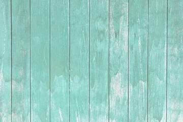 Fototapeta na wymiar Old blue wood wall background with copy space.