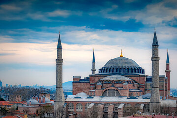 Fototapeta na wymiar Istanbul Hagia Sophia Former Museum