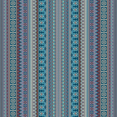 Abstract ethnic stripe pattern, vector background