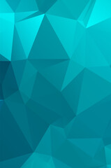 Obraz premium Light blue triangle modern geometric abstract background