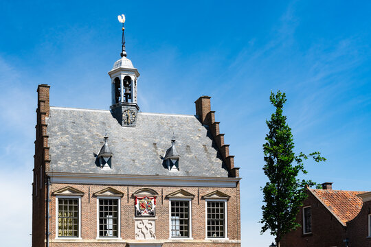 old town hall of Ameide. The Netherlands