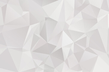 White background bright template random bright colors low poly
