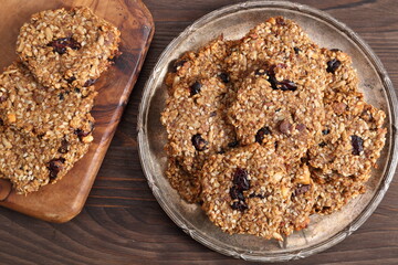 Wholegrain cookies.