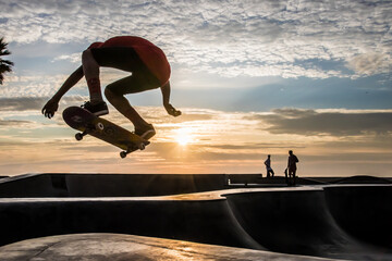 Venice Beach Skate Park - Los Angeles, Californie © bastientaugis