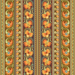 Abstract ethnic stripe pattern, vector background