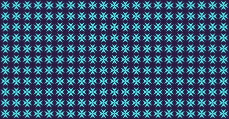 seamless blue geometric pattern