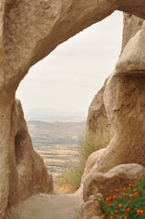 rock, desert, arch, nature, landscape, arches, sandstone, national, sky, mountain, travel, stone, red, natural, outdoors, sand, window, cliff, formation, national park