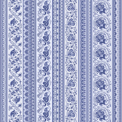 Abstract ethnic stripe pattern, vector background