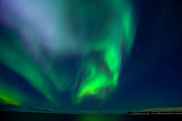Amazing Northern Lights in Iceland