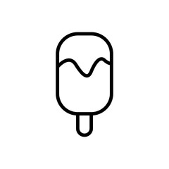 Ice cream, eat icon. Simple line, outline vector elements of vacation icons for ui and ux, website or mobile application
