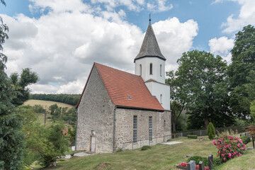 Fototapeta premium Dorfkirche Seifartsdorf