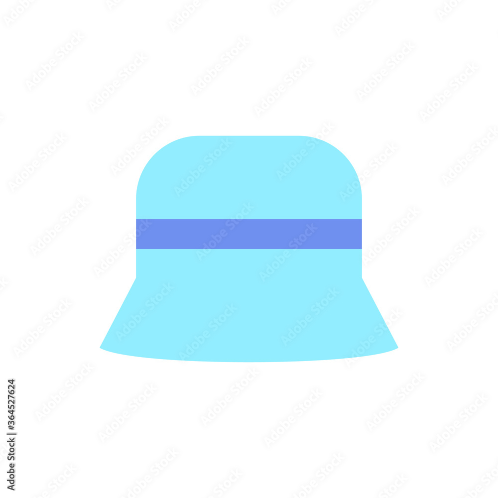 Poster panama, hat icon. simple color vector elements of vacation icons for ui and ux, website or mobile ap