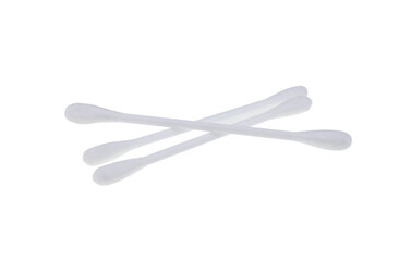 Fototapeta premium Cotton sticks isolated on the white background
