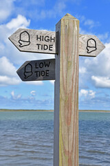 Coast Path Sign