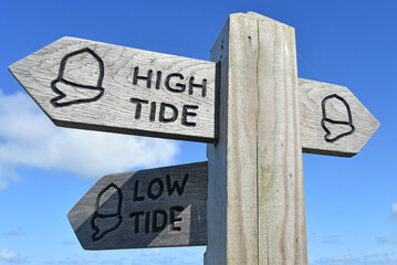 Coast Path Sign