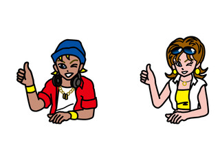 四_上半身まとめ08_ギャル男女グー_2020_0710_016