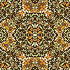 Vector ethnic nature ornamental background