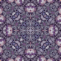 Vector ethnic nature ornamental background