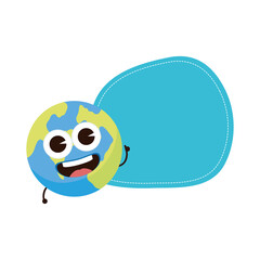world planet earth school supply kawaii character