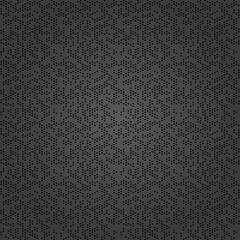 Seamless vector background with random black elements. Abstract ornament. Dotted abstract dark pattern