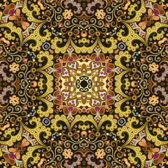 Vector ethnic nature ornamental background