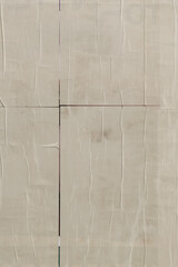 Grunge background, old paper texture, beige, antique, spots, streaks, rough, space for text.
