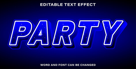 Text effect - Font and word can be changed