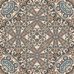 Vector ethnic nature ornamental background