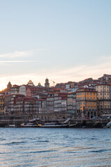 Fototapeta premium Porto&nbsp;or Oporto&nbsp; is the&nbsp;second-largest city&nbsp;in&nbsp;Portugal&nbsp;and one of the&nbsp;Iberian Peninsula's major urban areas. Porto is famous for &nbsp;Houses of Ribeira Square located in the historical center of Porto, P