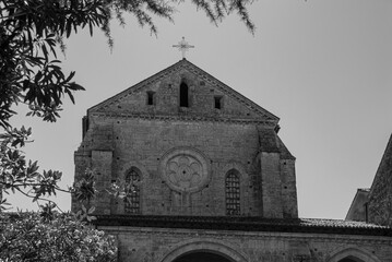 Veroli, Frosinone, Lazio. The abbey of Casamari.  It is one of the most important Italian...
