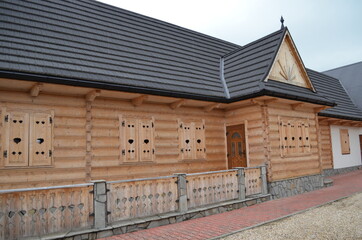 Drewniane domy góralskie, Chochołów, Polska