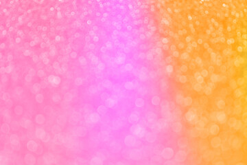Pink and golden gradient background. Blur texture. Soft focus.