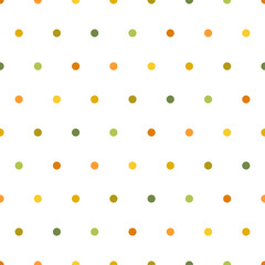 Seamless pattern with polka dot, vector illustration © Pure Imagination